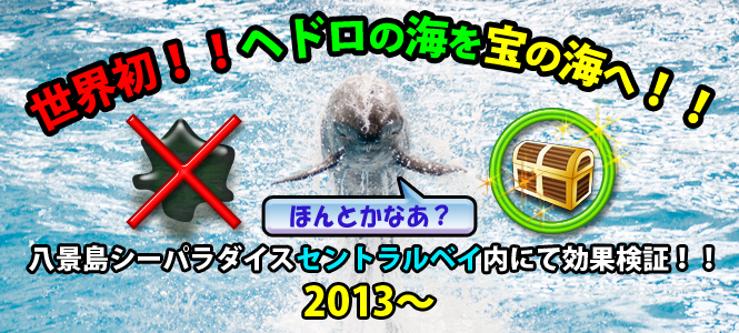 ナノバブル発生装置効果検証、in八景島、経過発表